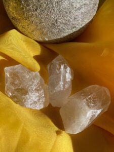 Bergkristall-Spitzen